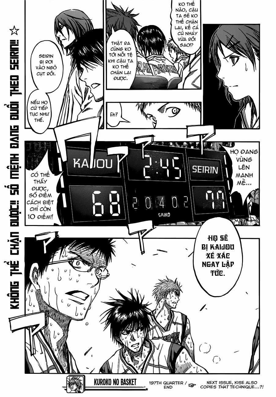 Kuroko No Basuke Chapter 197 trang 20