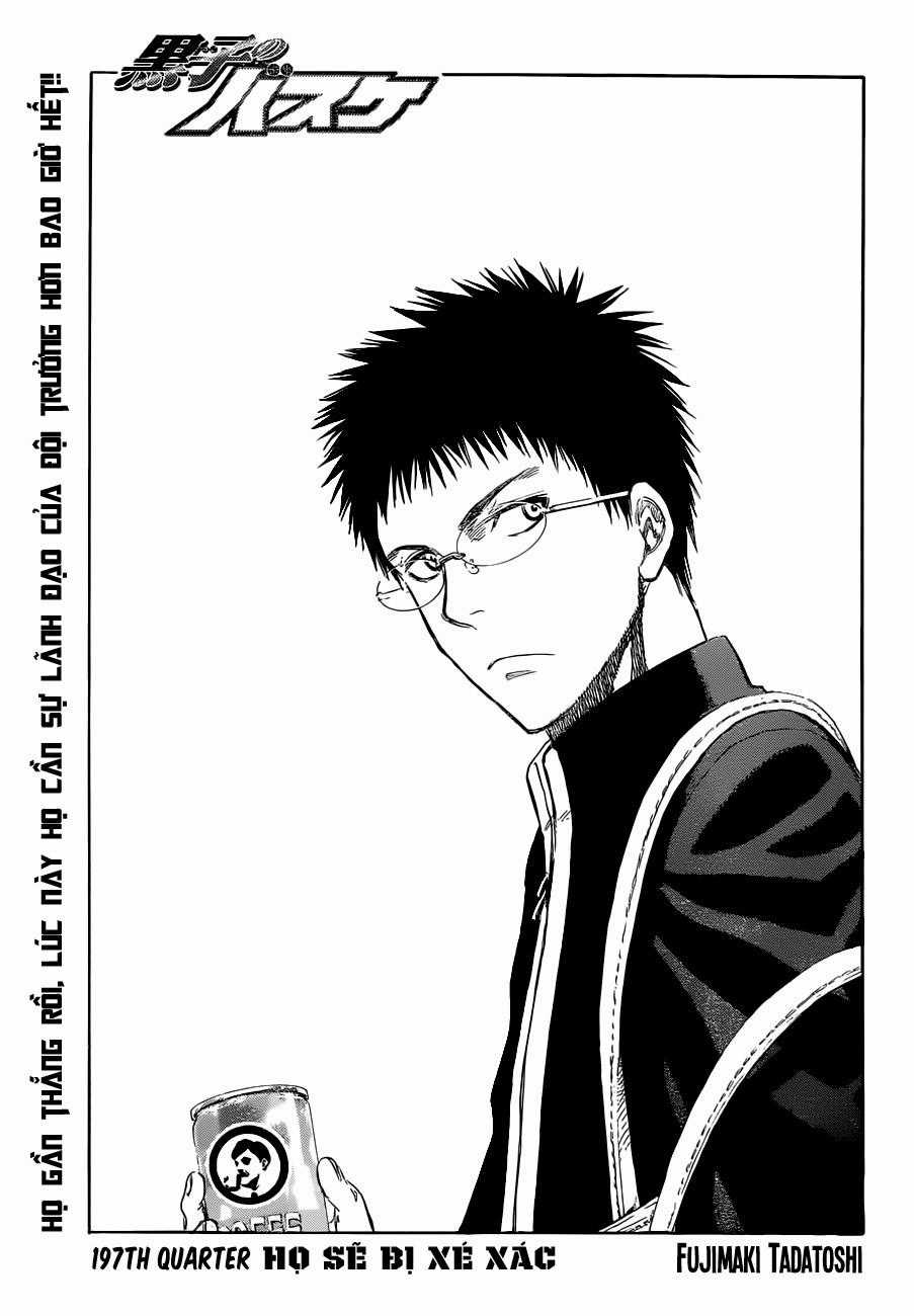 Kuroko No Basuke Chapter 197 trang 4