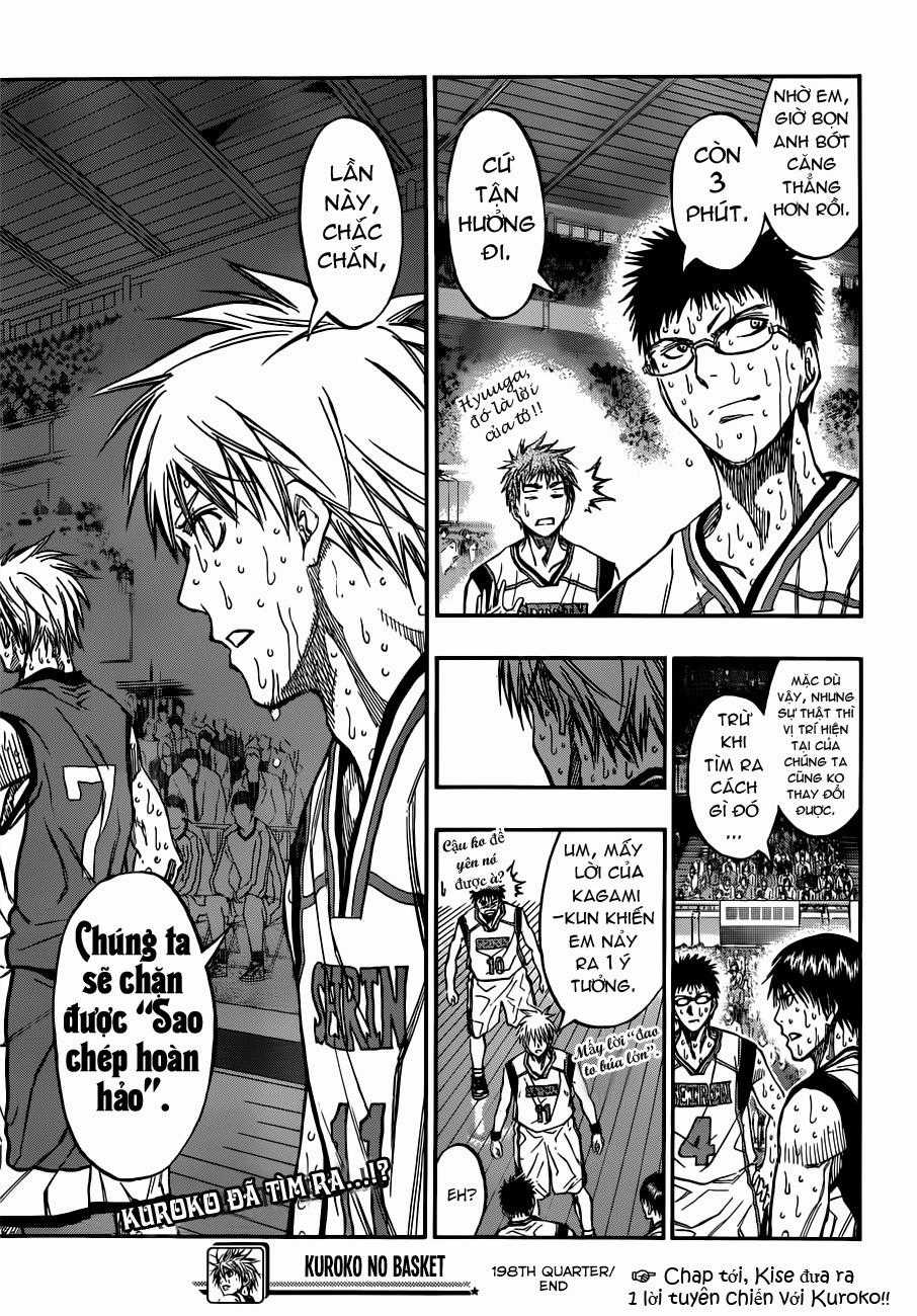 Kuroko No Basuke Chapter 198 trang 21