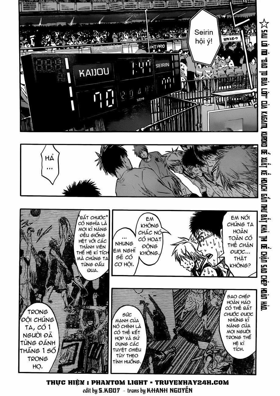 Kuroko No Basuke Chapter 199 trang 4
