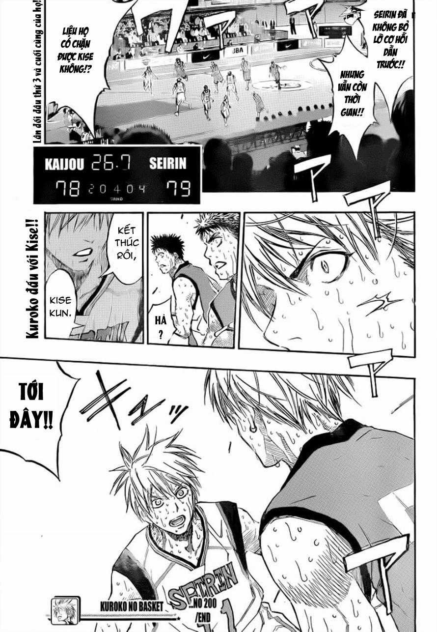 Kuroko No Basuke Chapter 200 trang 19