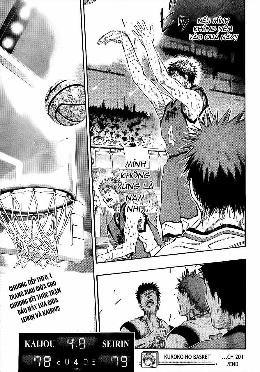 Kuroko No Basuke Chapter 201 trang 20