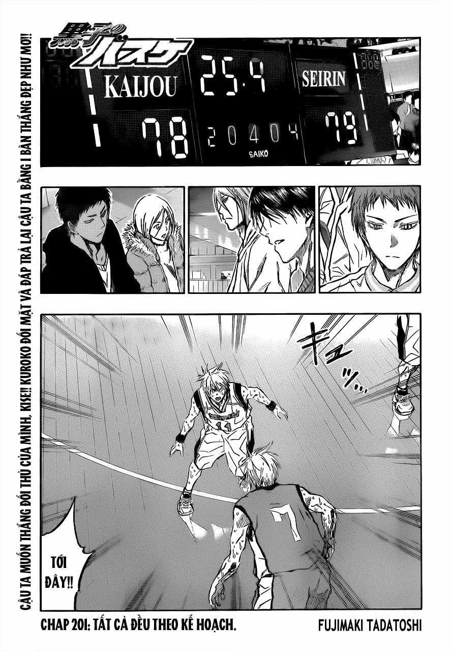Kuroko No Basuke Chapter 201 trang 3