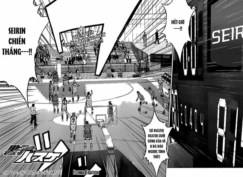 Kuroko No Basuke Chapter 203 trang 4