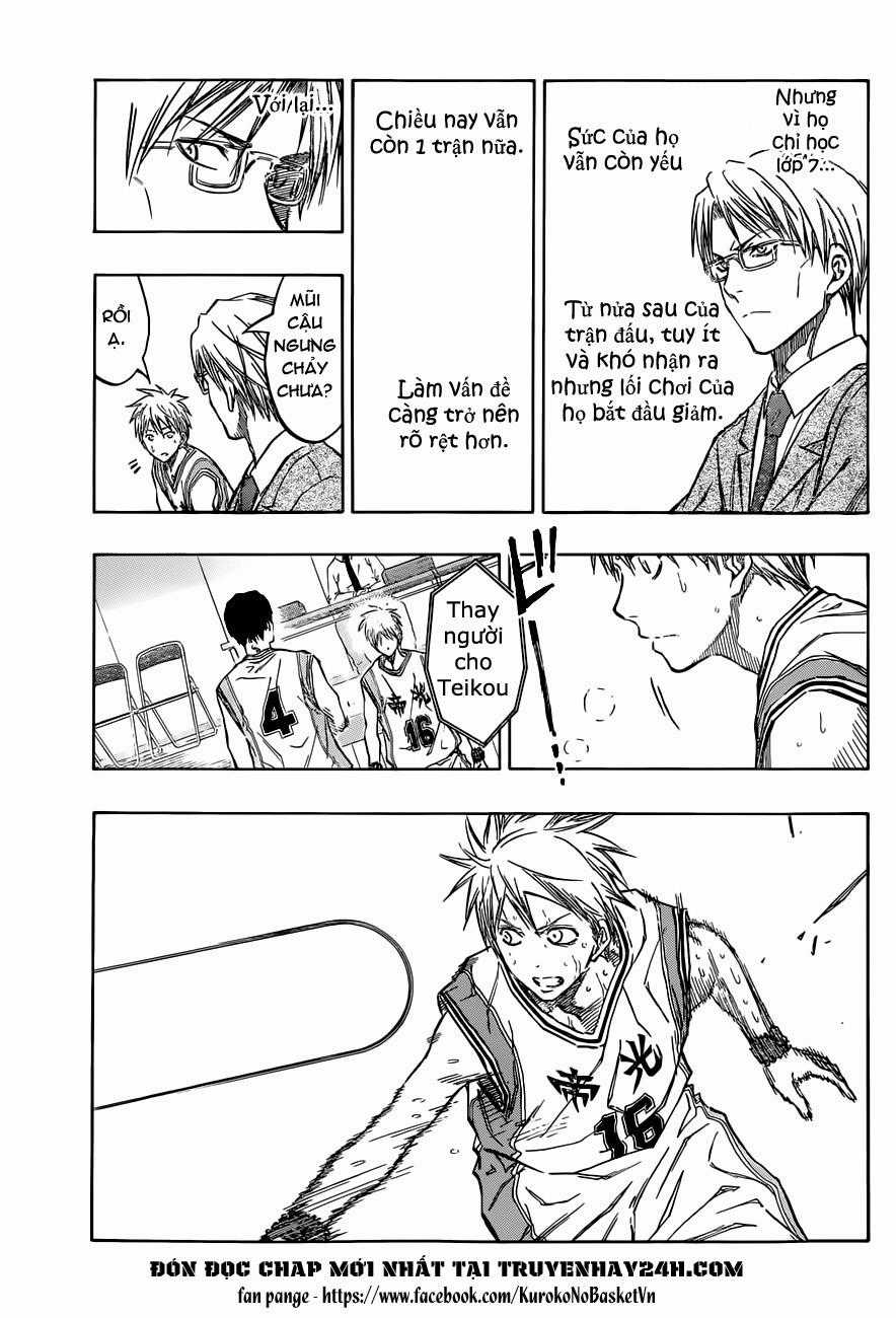 Kuroko No Basuke Chapter 208 trang 17