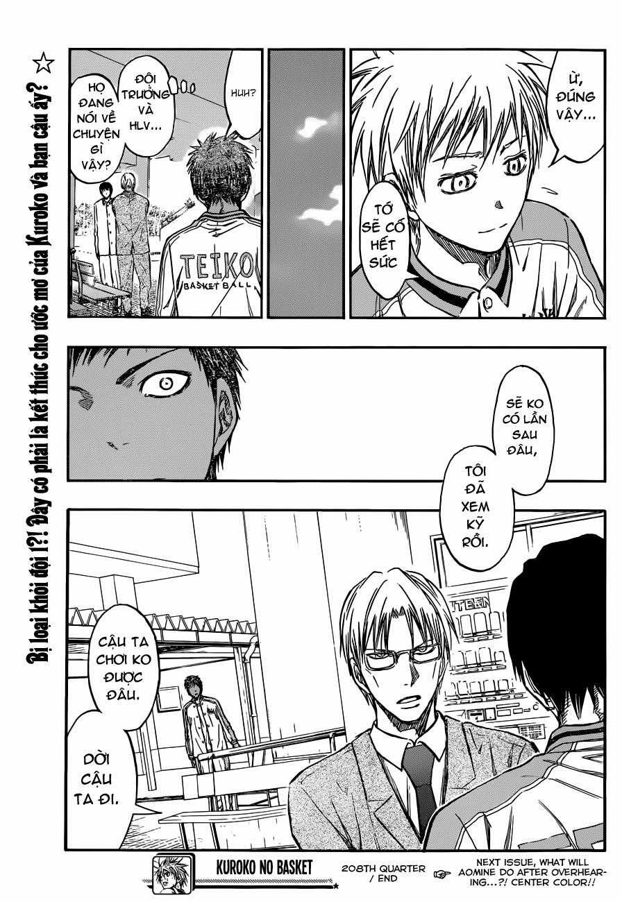 Kuroko No Basuke Chapter 208 trang 21