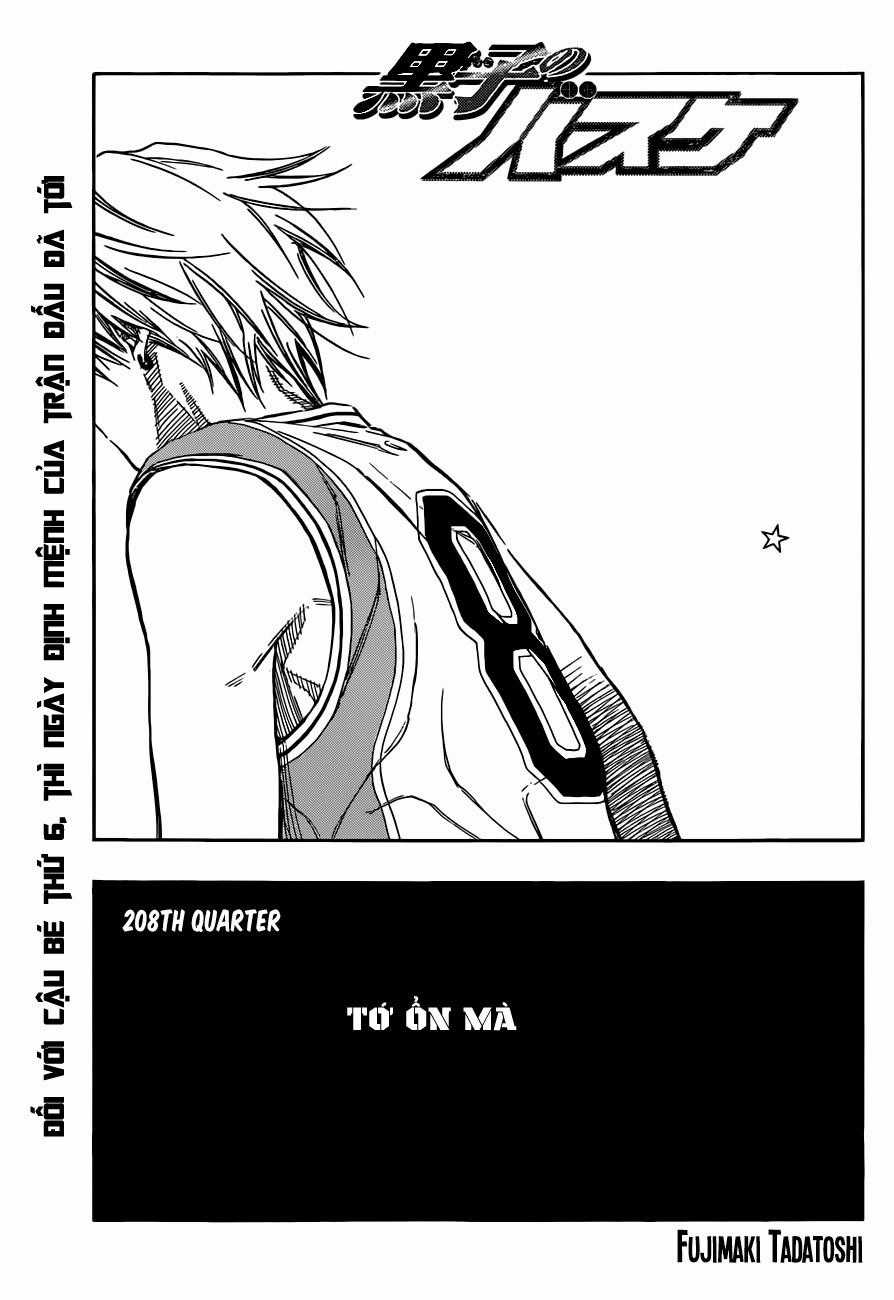 Kuroko No Basuke Chapter 208 trang 3