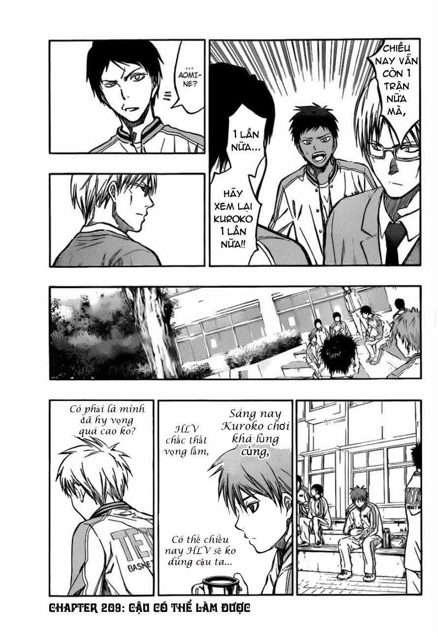 Kuroko No Basuke Chapter 209 trang 5