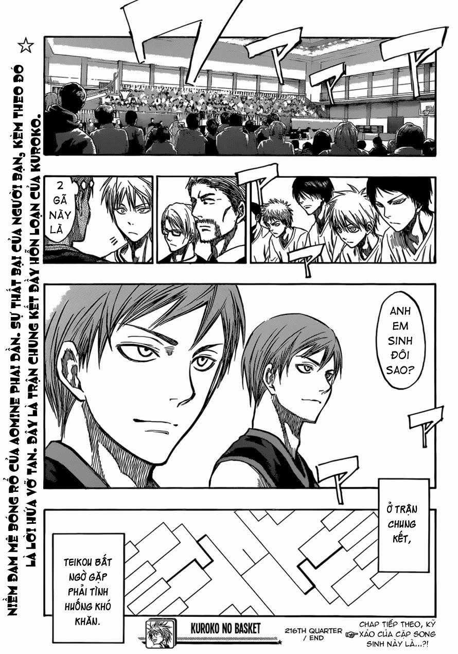Kuroko No Basuke Chapter 216 trang 21