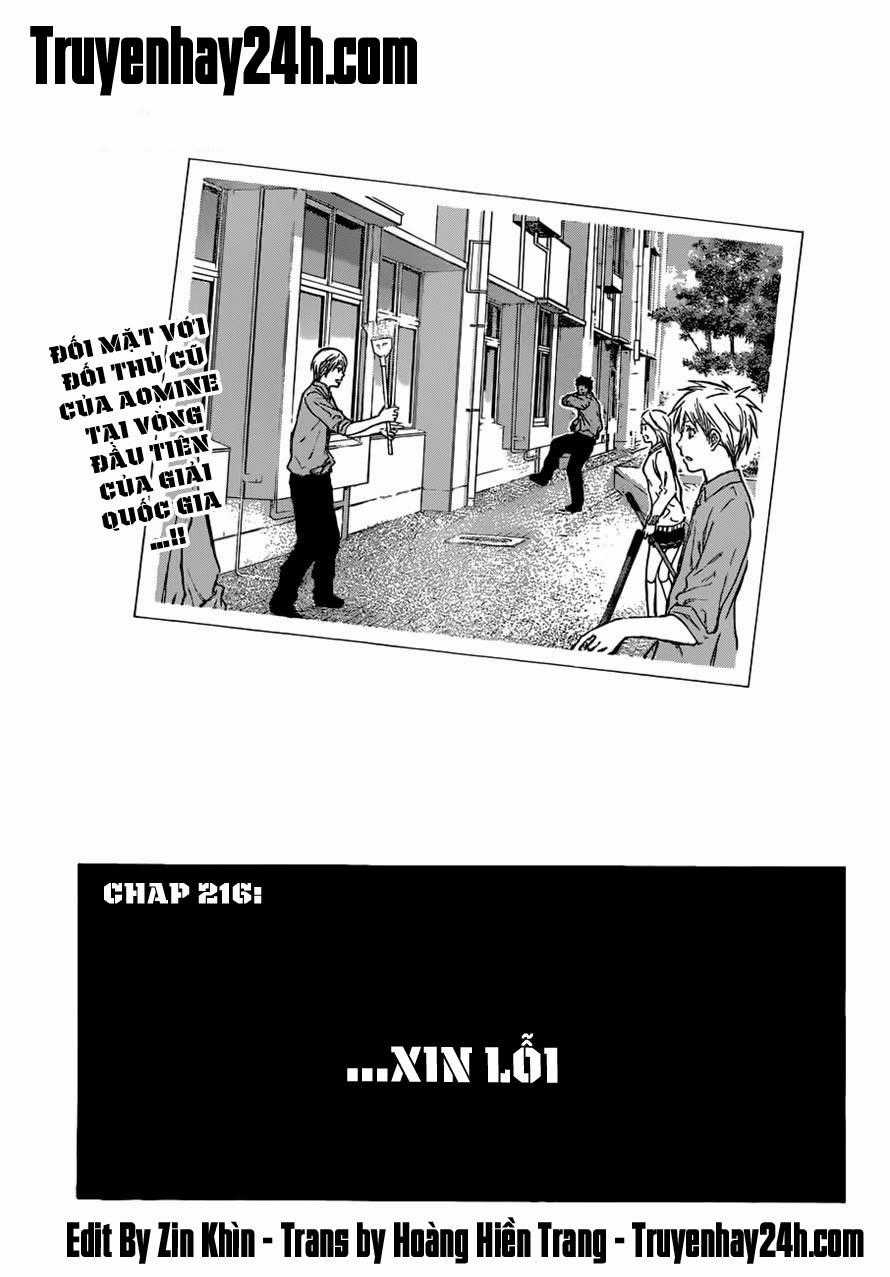 Kuroko No Basuke Chapter 216 trang 3