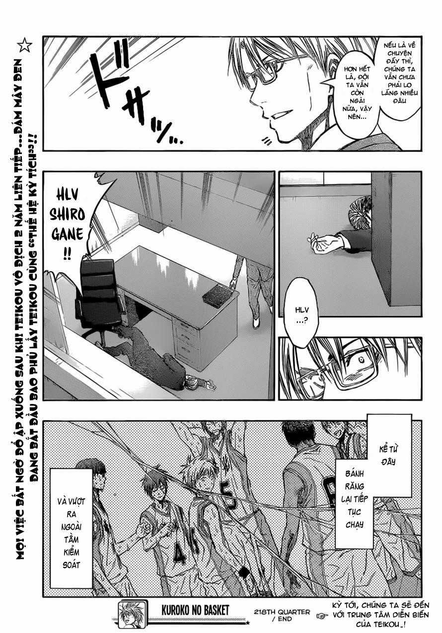 Kuroko No Basuke Chapter 218 trang 20