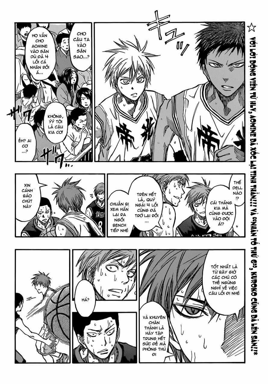 Kuroko No Basuke Chapter 218 trang 3