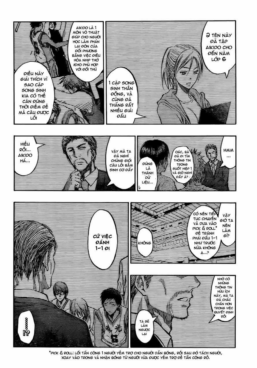 Kuroko No Basuke Chapter 218 trang 9