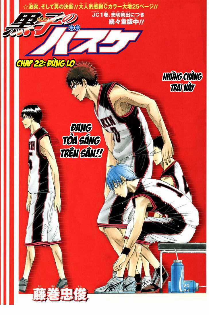 Kuroko No Basuke Chapter 22 trang 2