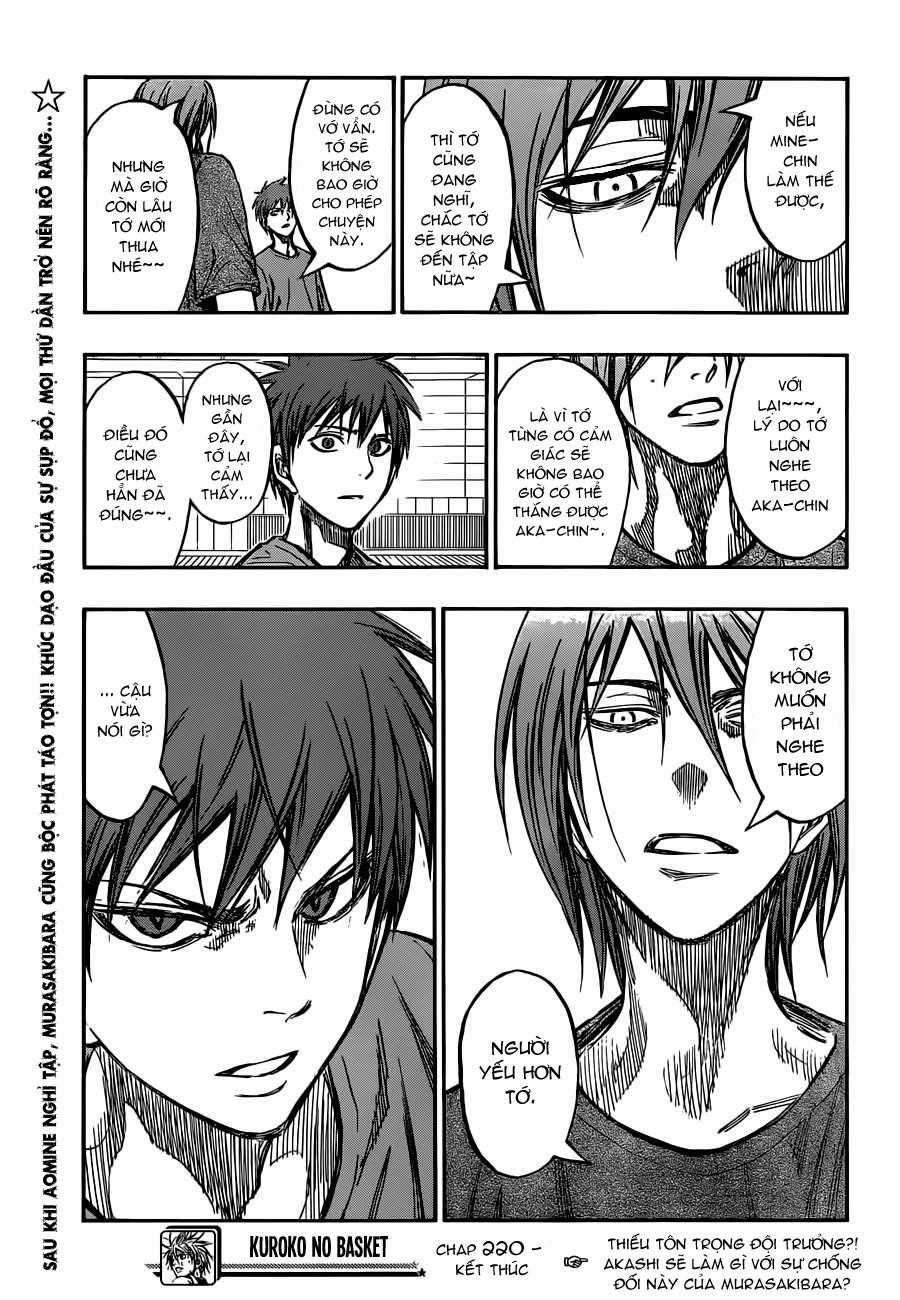 Kuroko No Basuke Chapter 220 trang 19