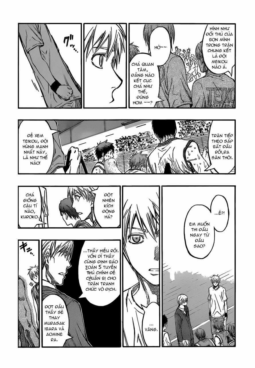 Kuroko No Basuke Chapter 225 trang 15