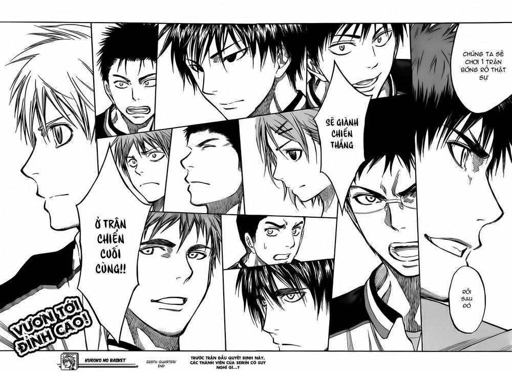 Kuroko No Basuke Chapter 228 trang 20