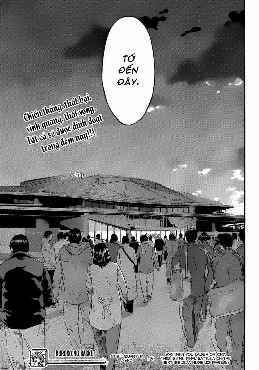 Kuroko No Basuke Chapter 229 trang 20