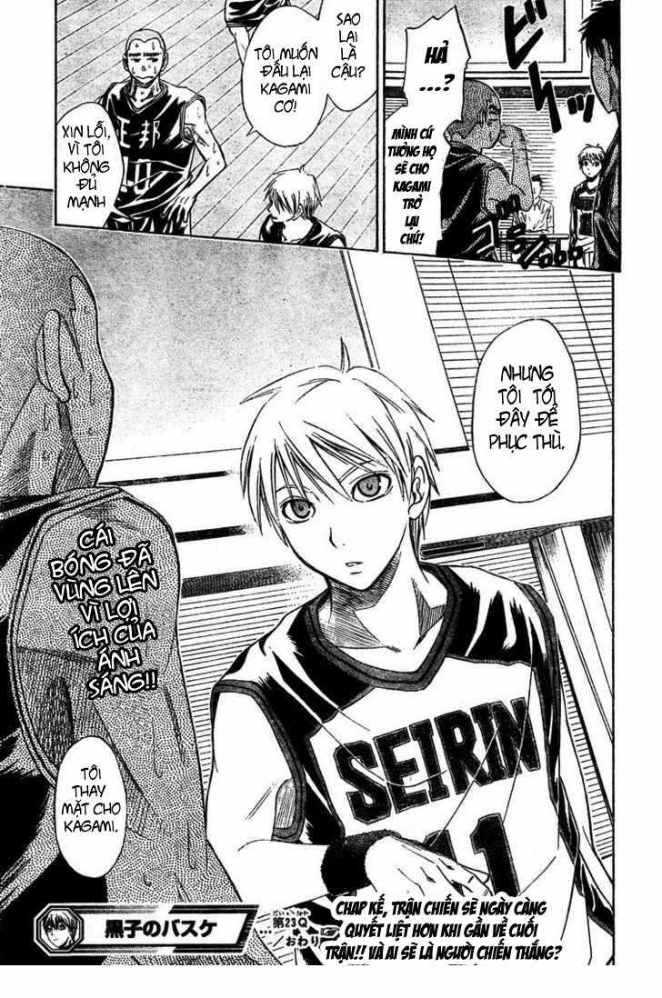 Kuroko No Basuke Chapter 23 trang 21