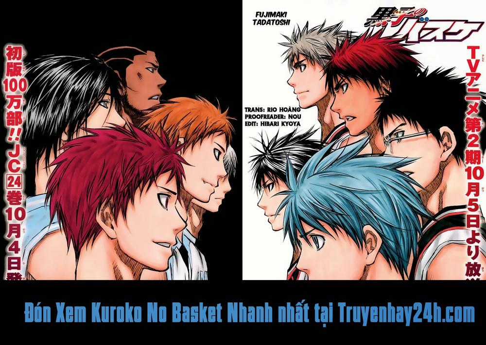 Kuroko No Basuke Chapter 231 trang 3