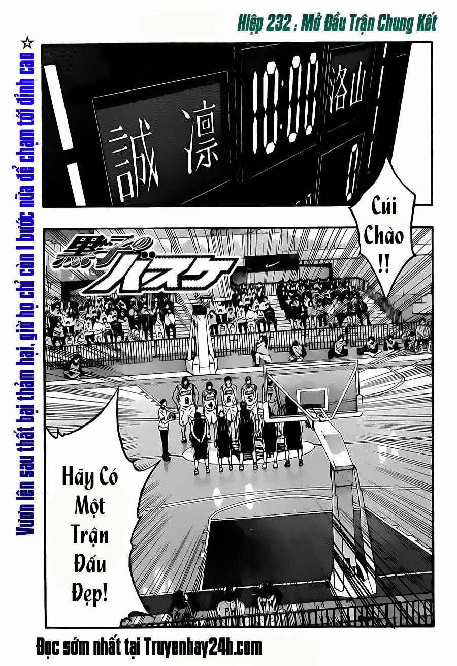 Kuroko No Basuke Chapter 232 trang 3