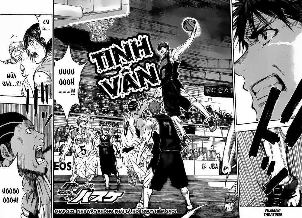 Kuroko No Basuke Chapter 233 trang 3