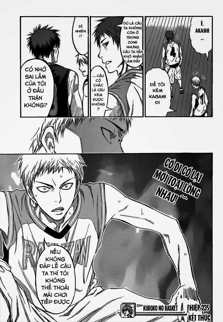Kuroko No Basuke Chapter 235 trang 21