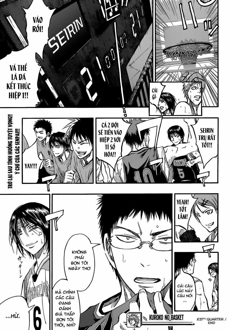 Kuroko No Basuke Chapter 237 trang 24