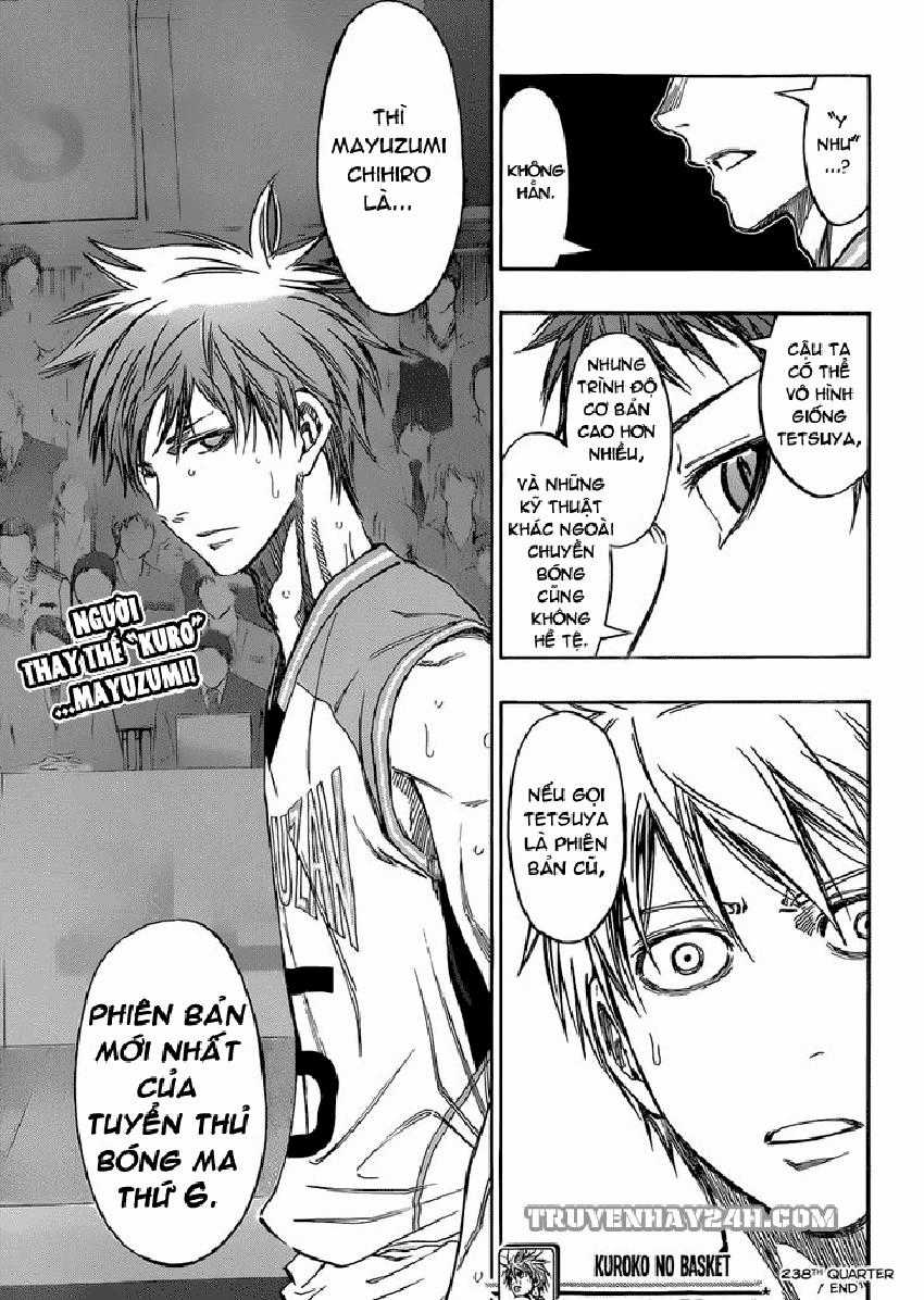 Kuroko No Basuke Chapter 238 trang 23