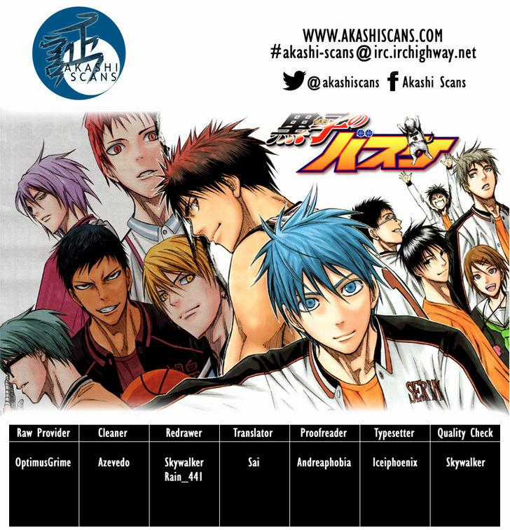 Kuroko No Basuke Chapter 238 trang 5