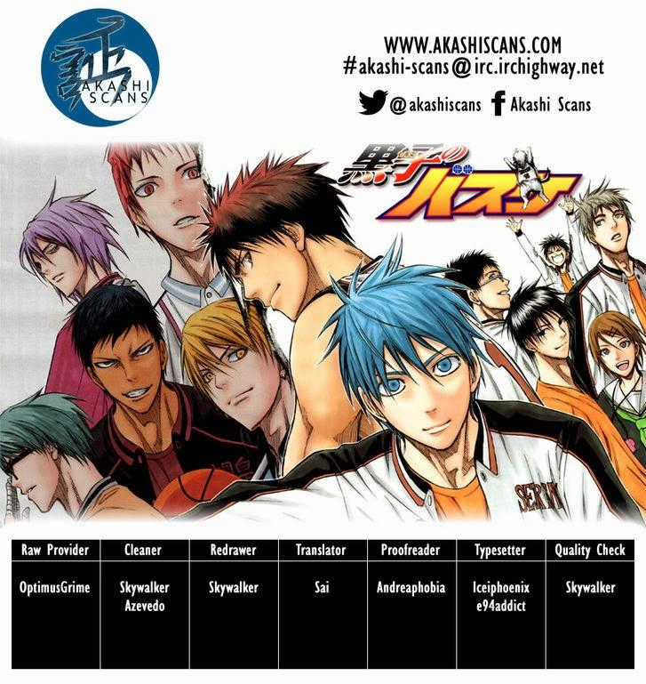 Kuroko No Basuke Chapter 239 trang 4