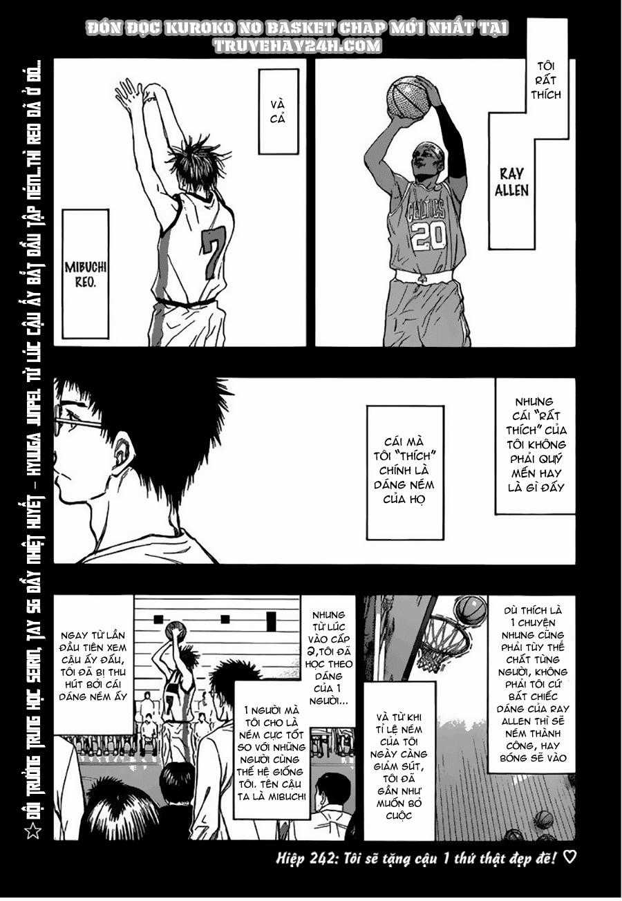 Kuroko No Basuke Chapter 242 trang 5