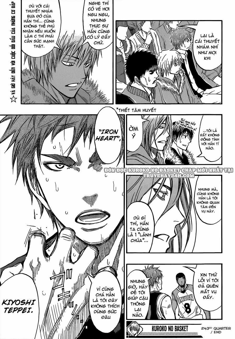 Kuroko No Basuke Chapter 243 trang 24