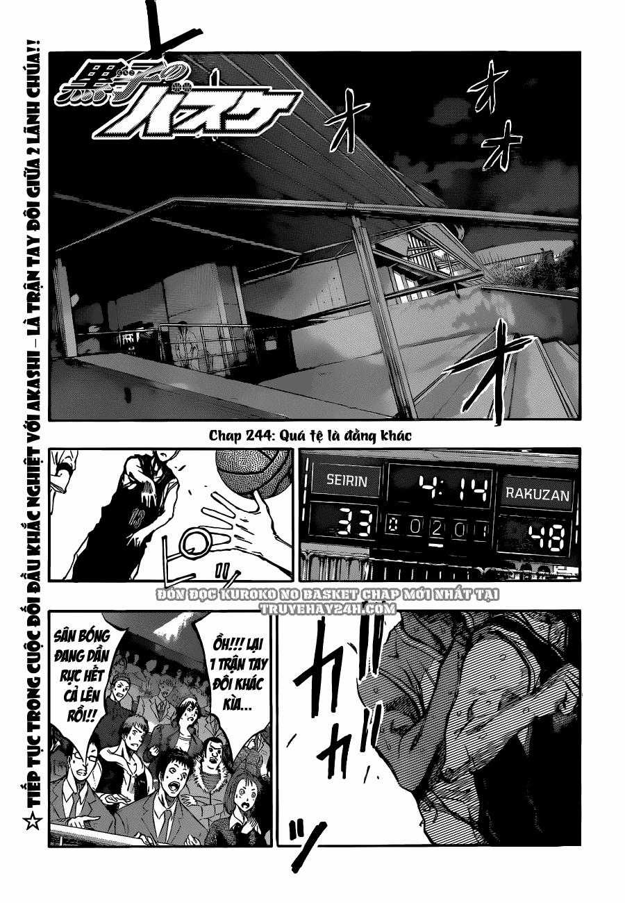 Kuroko No Basuke Chapter 244 trang 4