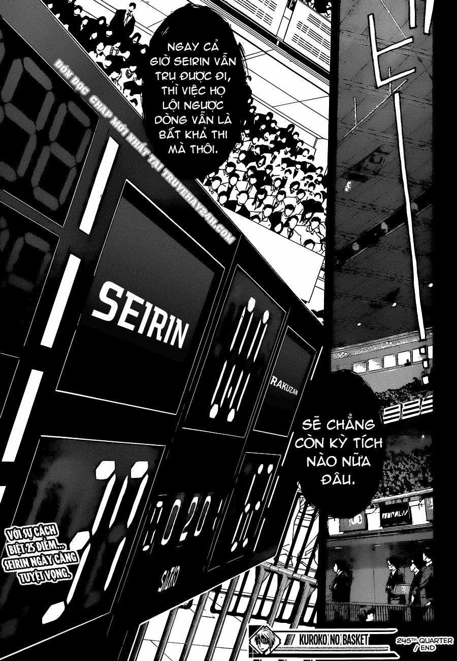 Kuroko No Basuke Chapter 245 trang 24