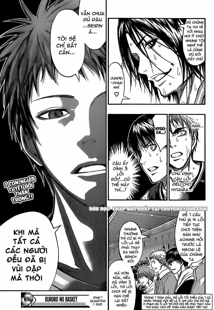 Kuroko No Basuke Chapter 246 trang 23