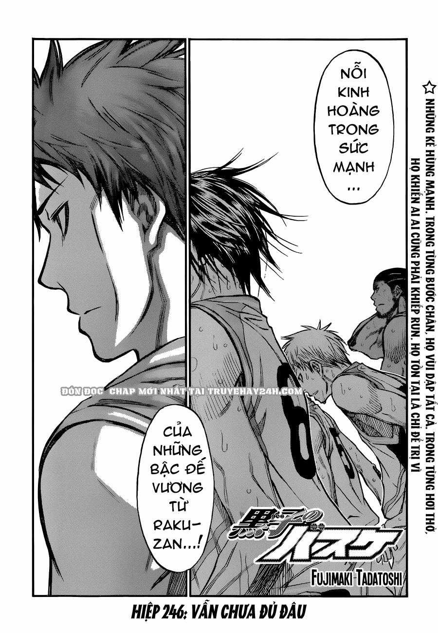 Kuroko No Basuke Chapter 246 trang 7