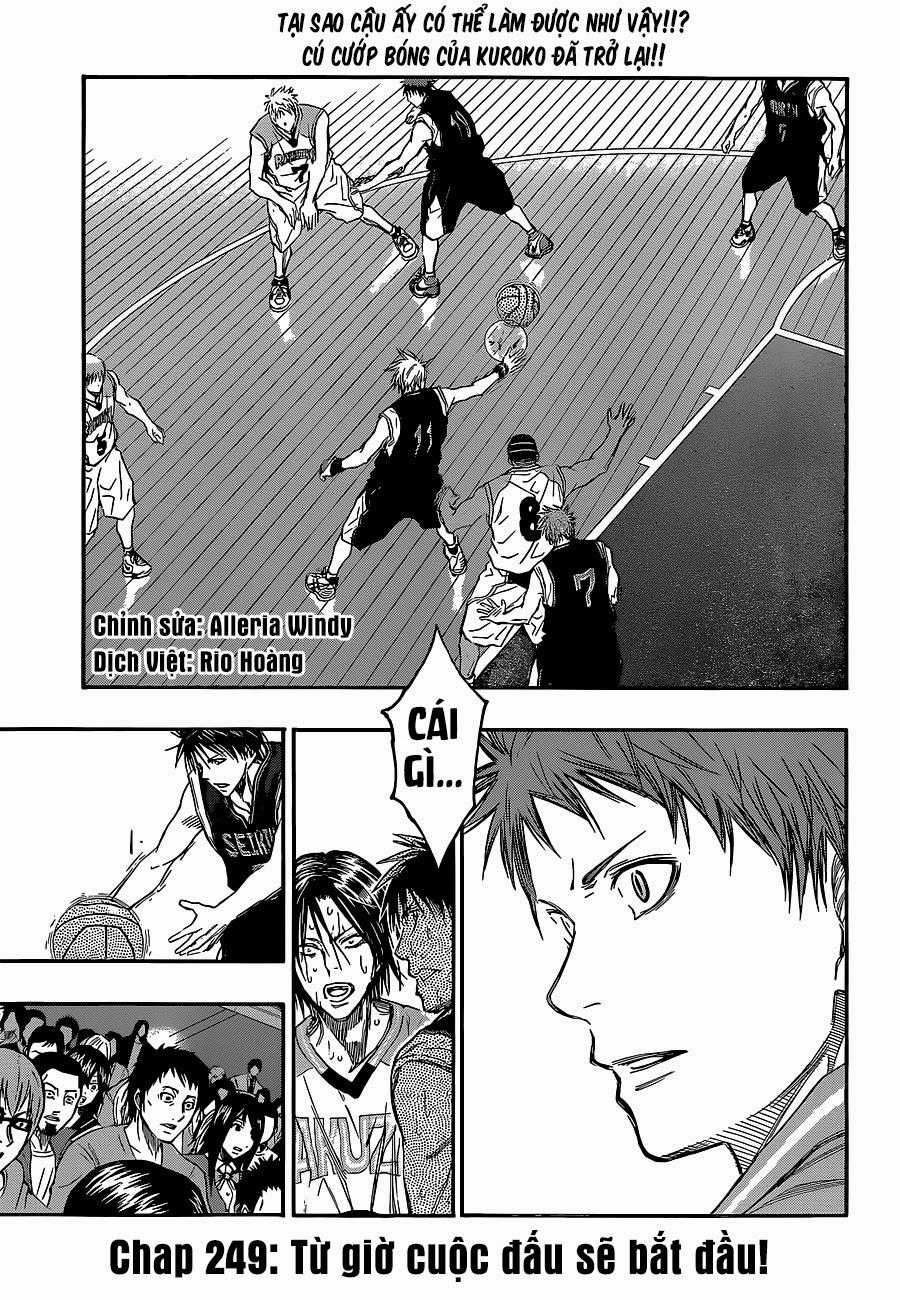 Kuroko No Basuke Chapter 249 trang 5
