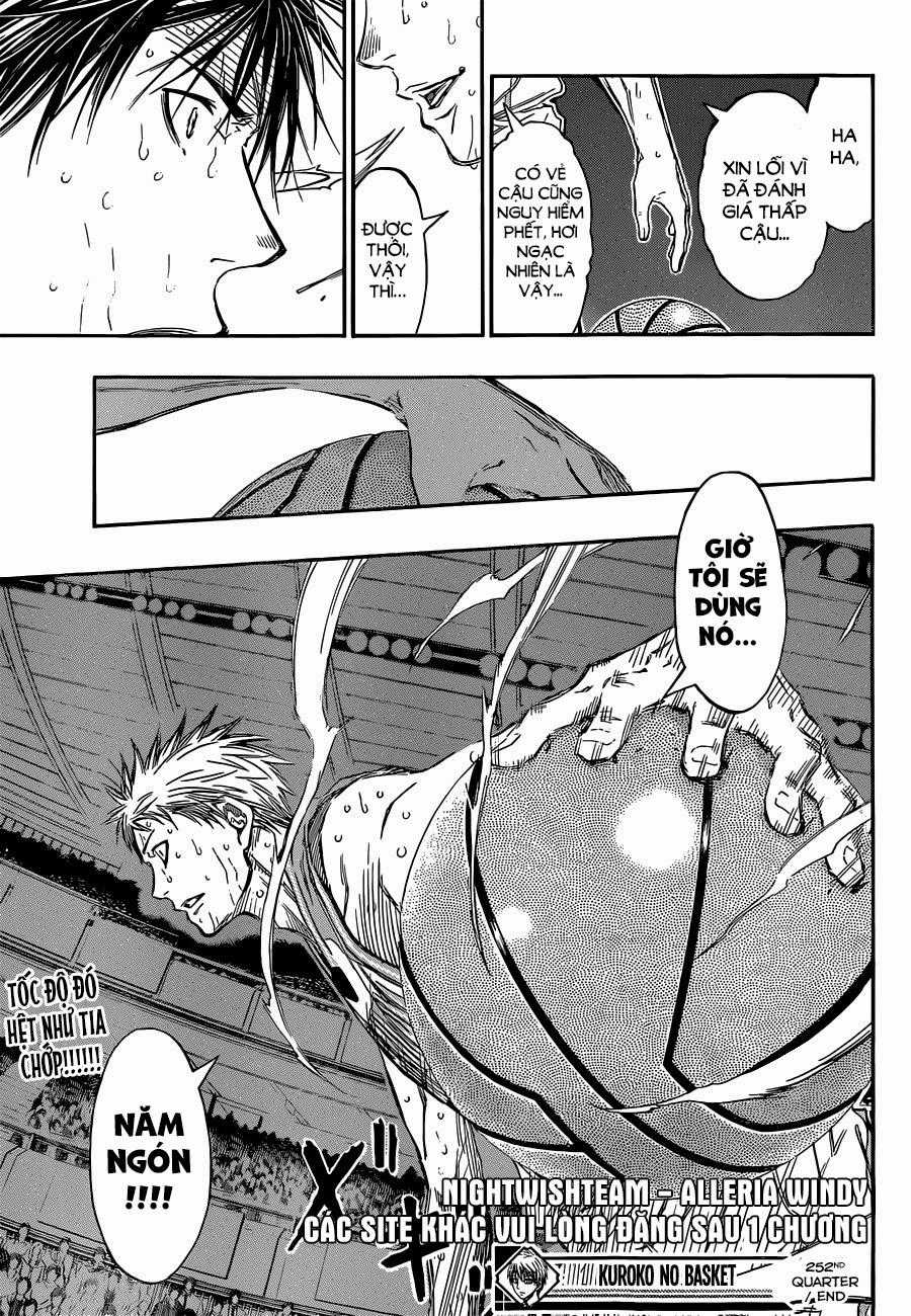 Kuroko No Basuke Chapter 252 trang 20