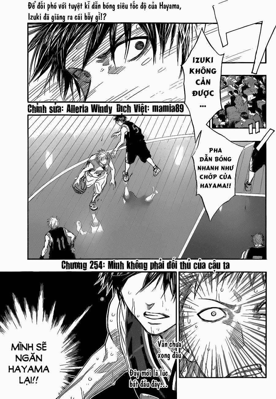Kuroko No Basuke Chapter 254 trang 7