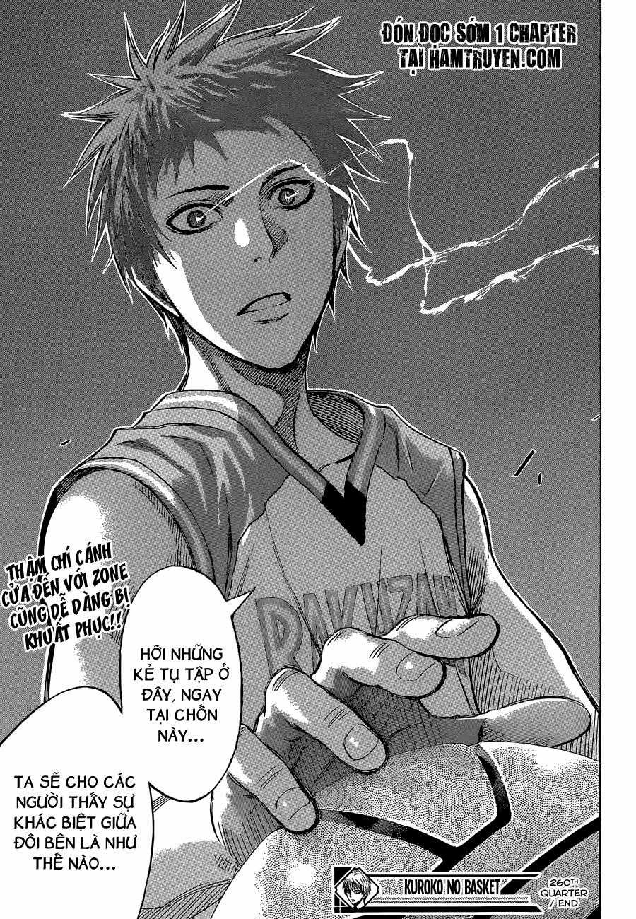 Kuroko No Basuke Chapter 260 trang 22