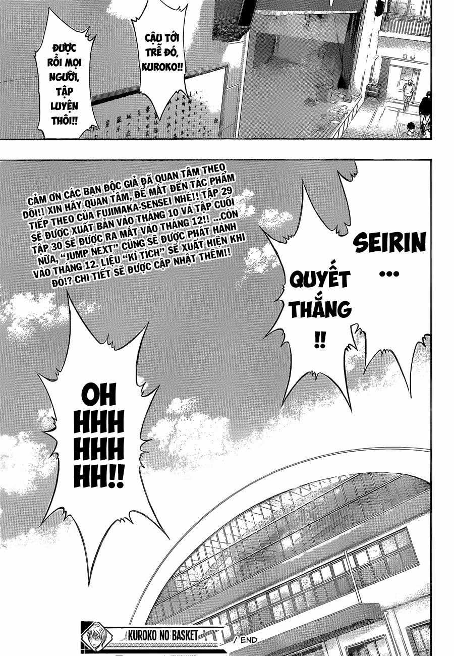 Kuroko No Basuke Chapter 275 trang 21