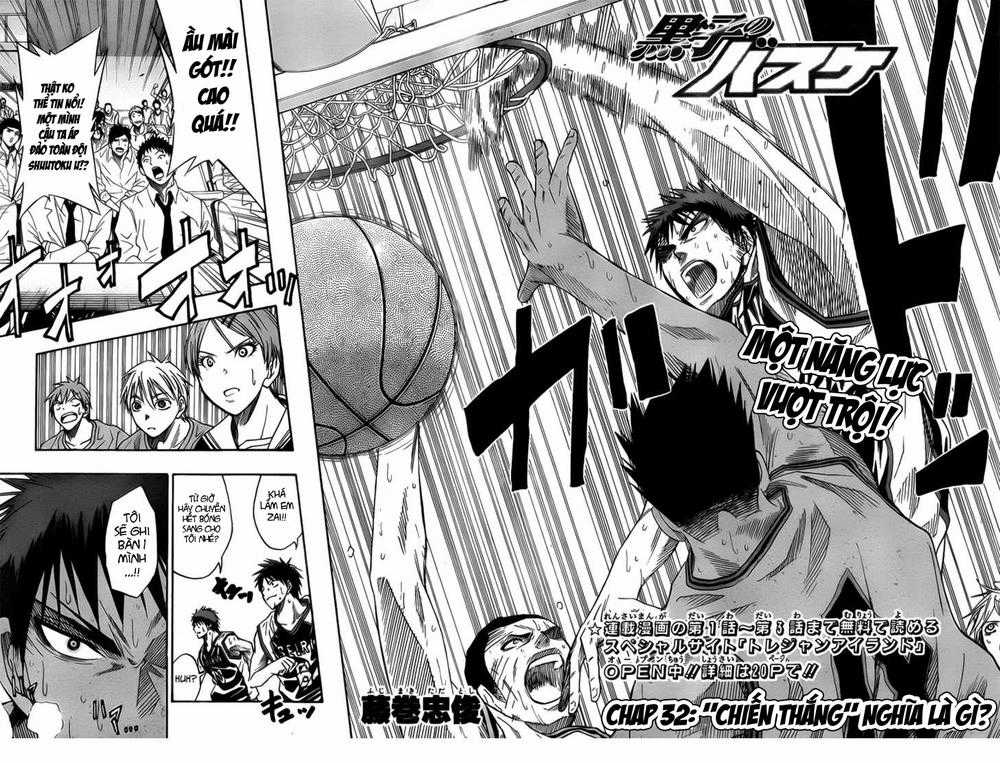 Kuroko No Basuke Chapter 32 trang 4