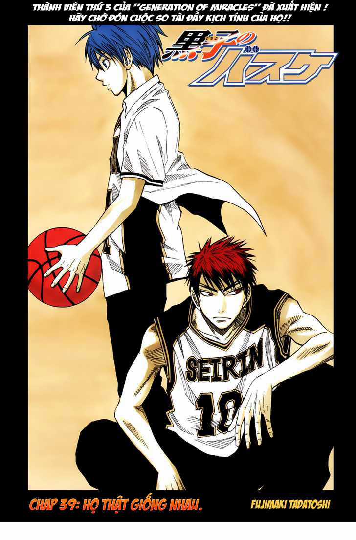 Kuroko No Basuke Chapter 39 trang 3