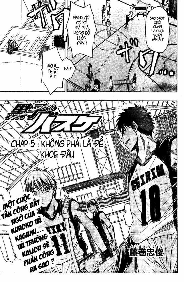 Kuroko No Basuke Chapter 5 trang 3