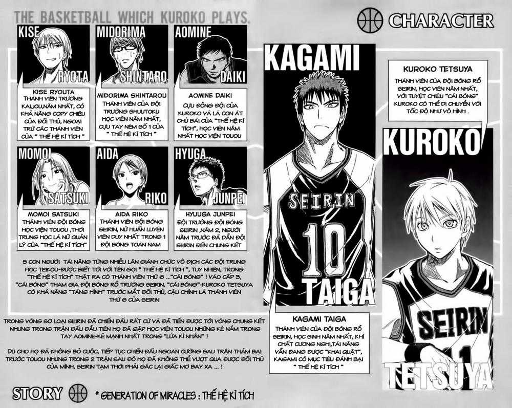 Kuroko No Basuke Chapter 53 trang 3