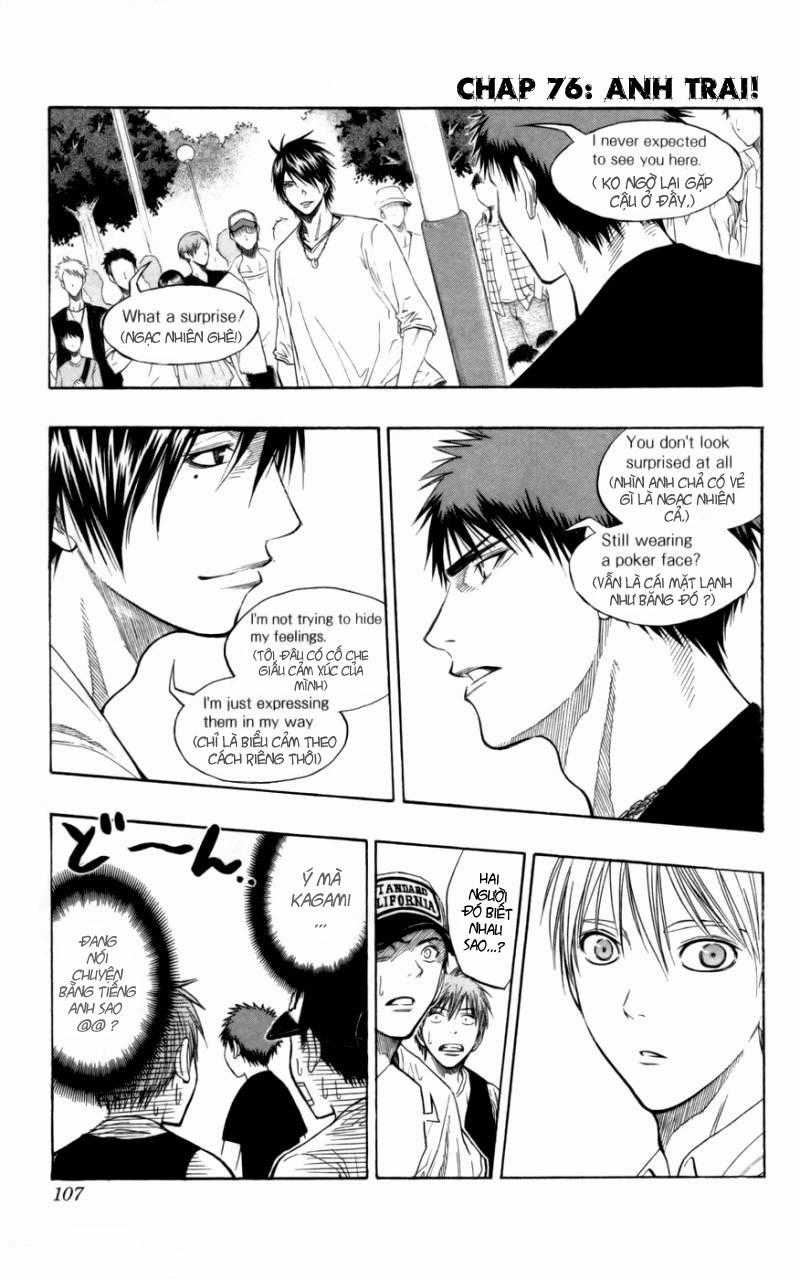 Kuroko No Basuke Chapter 76 trang 1