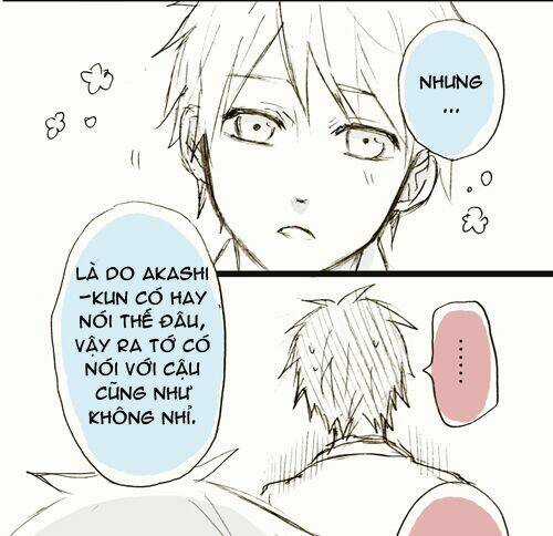 Kuroko – Tuyển Thủ Vô Hình: Akakuro Short Chapter 1 trang 4