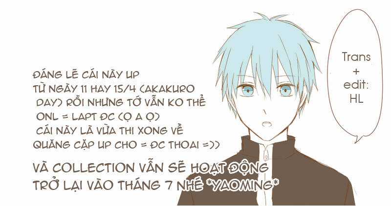 Kuroko – Tuyển Thủ Vô Hình: Akakuro Short Chapter 11 trang 7