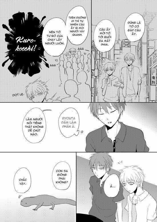 Kuroko – Tuyển Thủ Vô Hình: Akakuro Short Chapter 17 trang 2